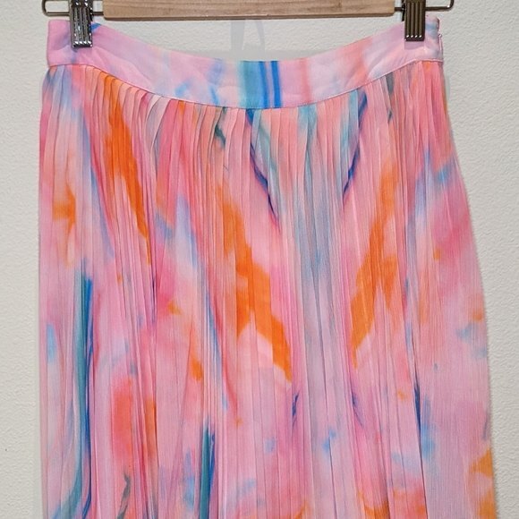 NWT Rococo Sand Davina Marble Pleated Skirt - Picture 3 of 11